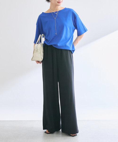 RIVE DROITE【MONN.:. (モン)】 オープンネックTee F RIVE DROITE｜【MONN.:.(モン)】オープンネックTee | Rakuten