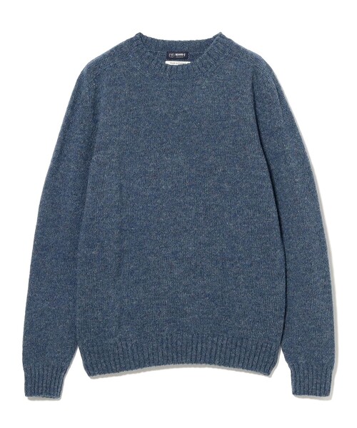 BEAMS F（ビームスF） セーター ニット メランジ シェットランド