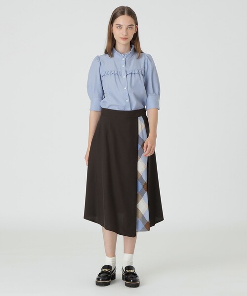 美品●BLUE LABEL CRESTBRIDGE 7分袖ブラウス●36● 美品○BLUE LABEL CRESTBRIDGE 7分袖ブラウス○36○ - メルカリ
