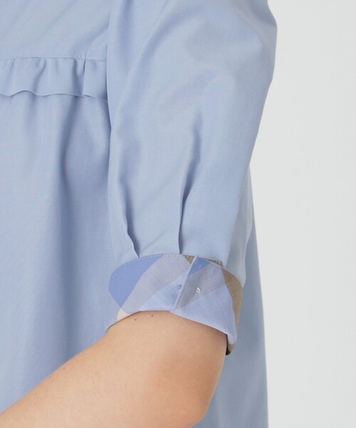 BLUE LABEL CRESTBRIDGE ブラウス シャツ ライトタンブラー