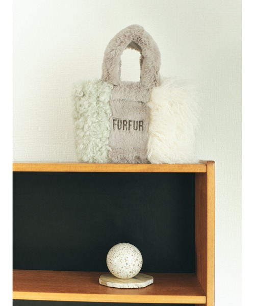 FURFUR トートバッグ バッグ 「ZOZO限定カラー」パッチワークエコ 