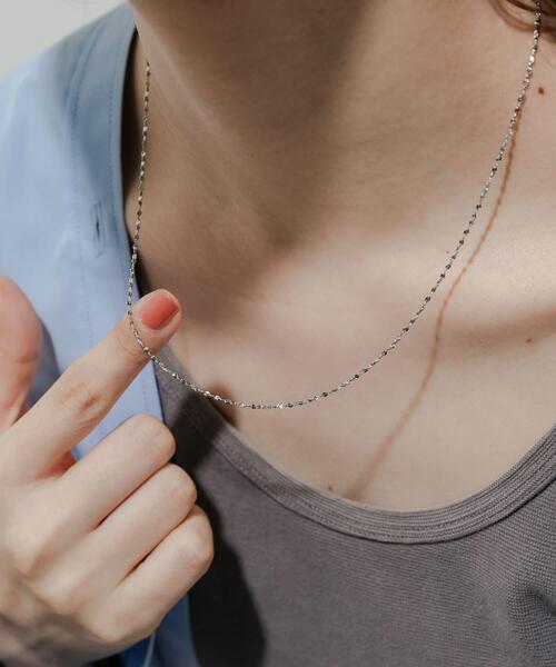 SMELLY（スメリー） ネックレス ステンレススクリューチェーン