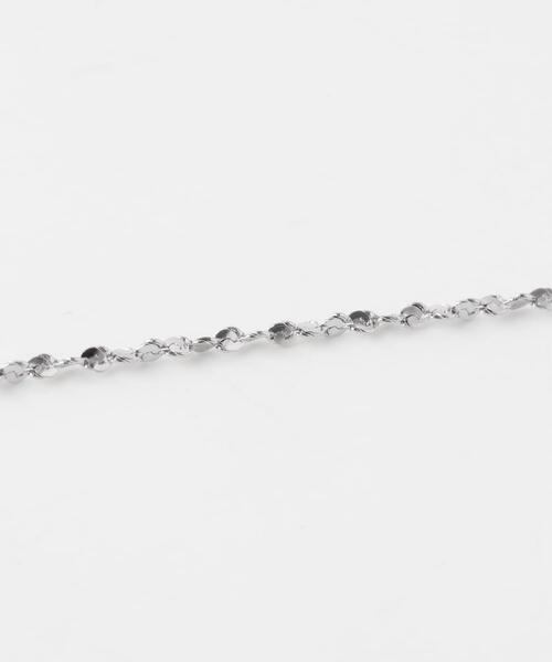 14k スクリューチェーンネックレス SMELLY（スメリー） ネックレス ステンレススクリューチェーン