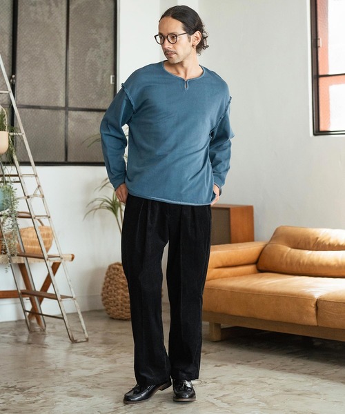 CAMBIO（カンビオ） パンツ mp12701-2タックワイドイージー