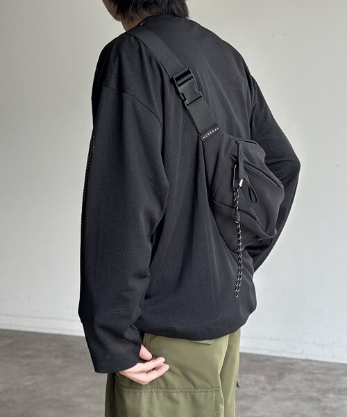 CPCM tシャツ メッシュスピンドルロンT レディース メンズ