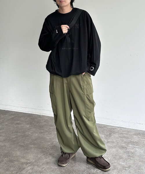 FRKM SCD*日本未入荷*メッシュスプライシング ロンT CPCM tシャツ メッシュロンT レディース メンズ : ZOZOTOWN