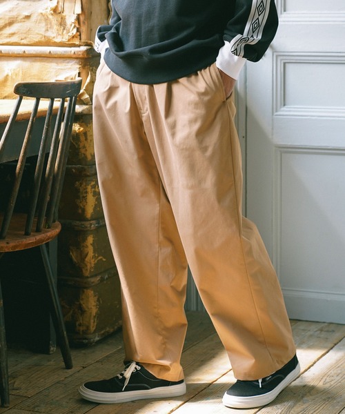 【新品】ベイフロー　パンツ　2枚セット BAYFLOW パンツ 「ストレッチ・シワ軽減」2タックツイルワイド