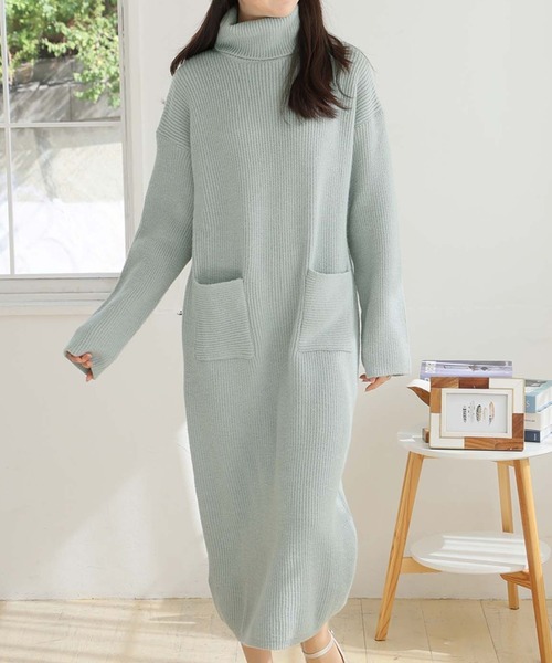 Doula Doula（ドゥーラドゥーラ） ワンピース タートルネックロング