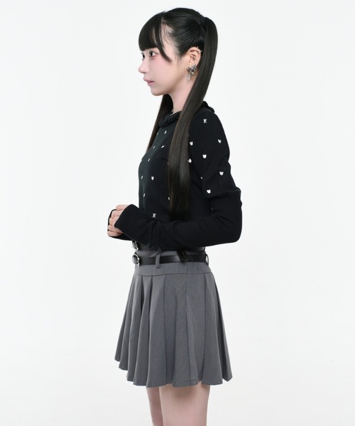 オフショルダー ブラックニットセーター トラバストーキョー TRAVAS TOKYO（トラバストーキョー） ニット セーター 「TRAVAS TOKYO