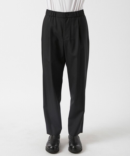 ATON BLACK SATIN PANT size2