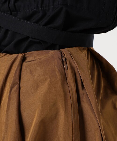 DES PRES（デプレ） スカート マイクロシルクタフタ ボリュームタック