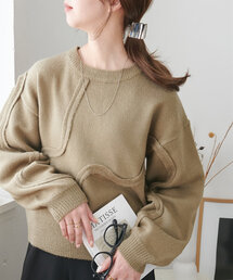 Discoat（ディスコート） ニット セーター 「WEB限定」モヘアライク