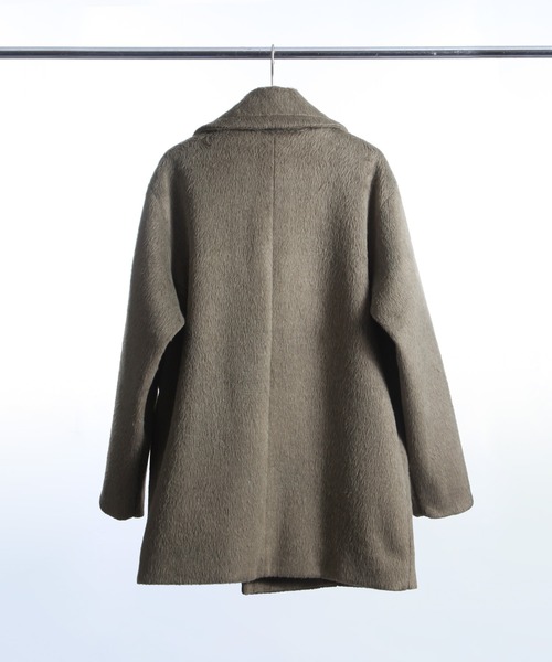 【SALE】[J by blue]シャギーハーフコート