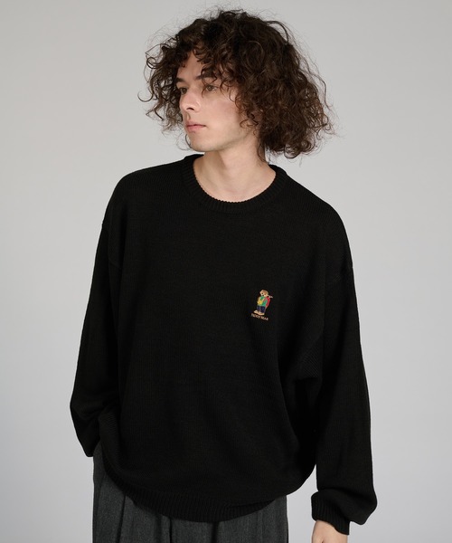 kutir（クティール） セーター ニット 「Teddy Bare」KNIT MUFFLER SET