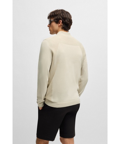 BOSS（HUGO BOSS） ポロシャツ コットンブレンド ポロセーター