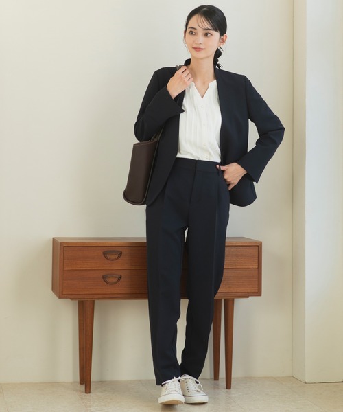 セットアップ 「洗える/UV加工/花粉防止」ベーシックストレッチノー