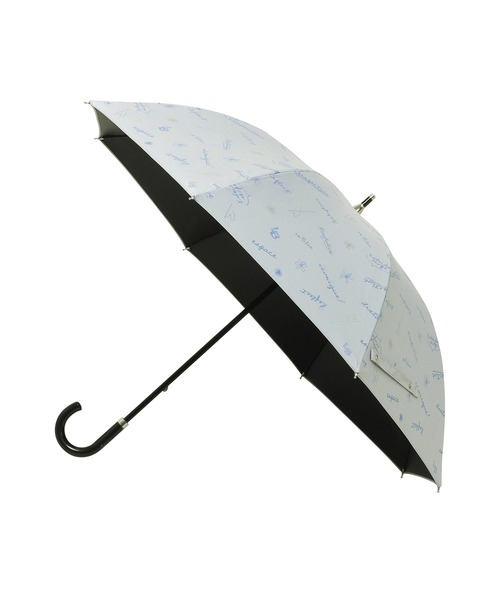 LANVIN en Bleu 日傘 傘 遮光 晴雨兼用 ”ラインドローイング