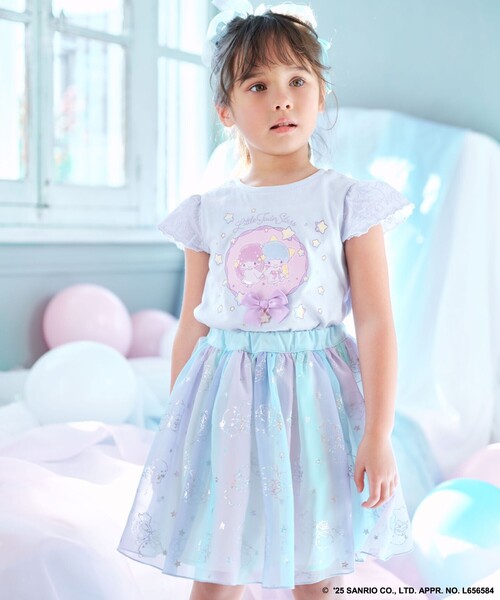 ANY（エニィ） tシャツ 「any FAM× リトルツインスターズ 」キキ＆ララ