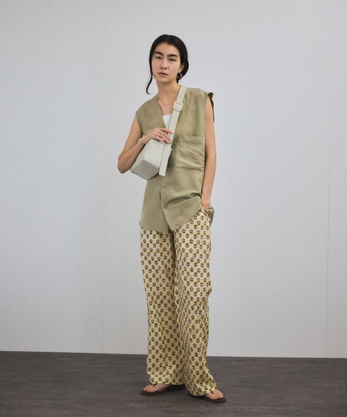 COUTURE D'ADAM（クチュール ド アダム） パンツ 「」Block print