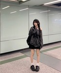 tシャツ ダメージ スター ルーズ トップス ...の詳細画像2
