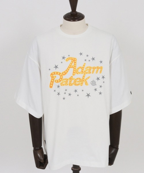 ADAM PATEK tシャツ ADAMPATEK/disco logo short sleeve T