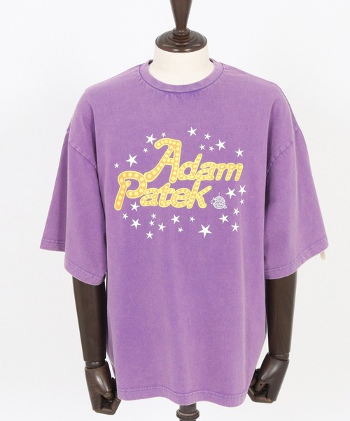 ADAM PATEK tシャツ ADAMPATEK/disco logo short sleeve T