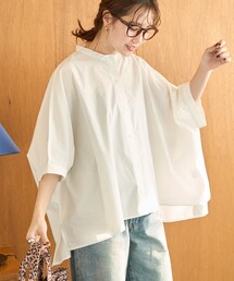 「FREAK'S STORE」 ドルマンスリーブブラウス フリ- サックスブルー レディース FREAK'S STORE 「FREAK'S STORE」 ドルマンスリーブブラウス