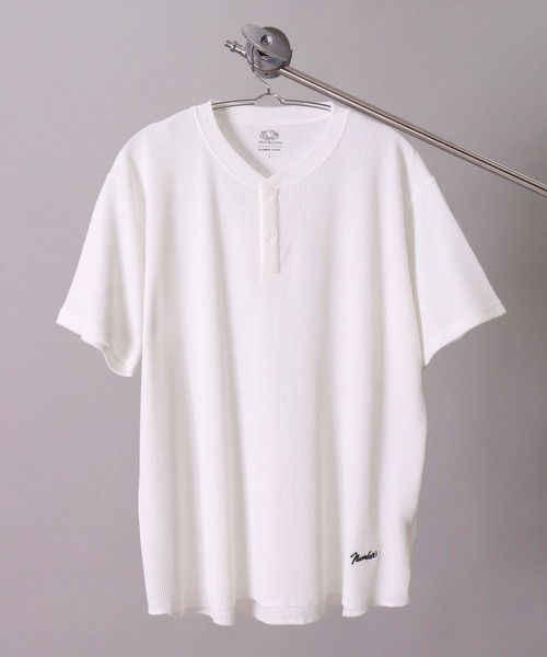 FRUIT OF THE LOOM（フルーツオブザルーム） ヘンリーネック tシャツ