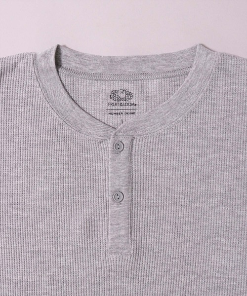 FRUIT OF THE LOOM（フルーツオブザルーム） ヘンリーネック tシャツ