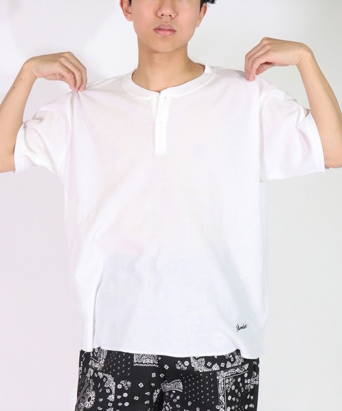 FRUIT OF THE LOOM（フルーツオブザルーム） ヘンリーネック tシャツ