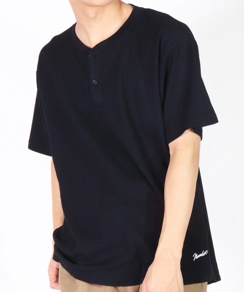 FRUIT OF THE LOOM（フルーツオブザルーム） ヘンリーネック tシャツ