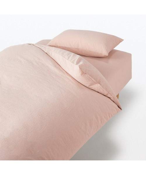 無印良品（MUJI） ベッド 寝具 洗いざらしボックスシーツ・SD 120