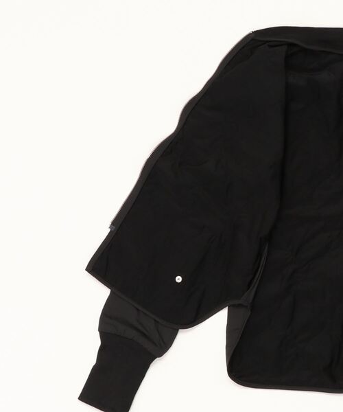 「FIVE BROTHER」 ジップアップブルゾン M ブラック レディース_画像3