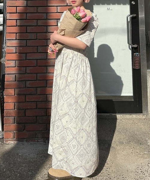 Alley Tokyo ワンピース 半袖 古着っぽワンピ : ZOZOTOWN Yahoo!店