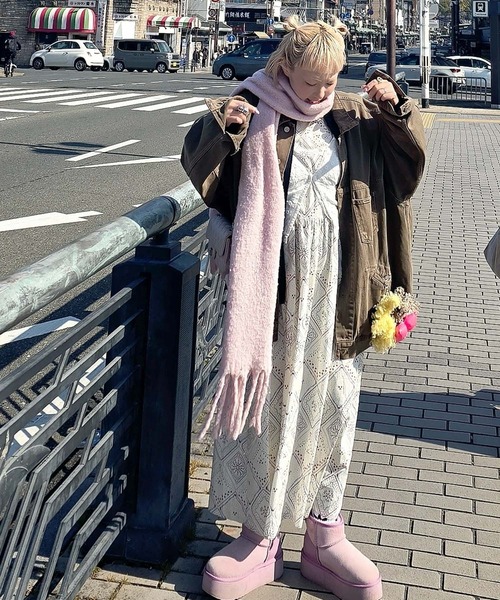 Alley Tokyo ワンピース 半袖 古着っぽワンピ : ZOZOTOWN Yahoo!店
