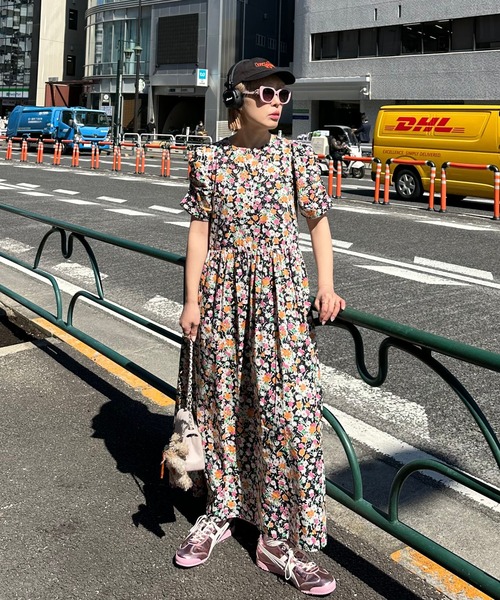 SUMMERセール20％OFF】小花プリントワンピース 80 90 100 110