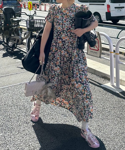 Alley Tokyo ワンピース 古着っぽ花柄ワンピ : ZOZOTOWN Yahoo!店
