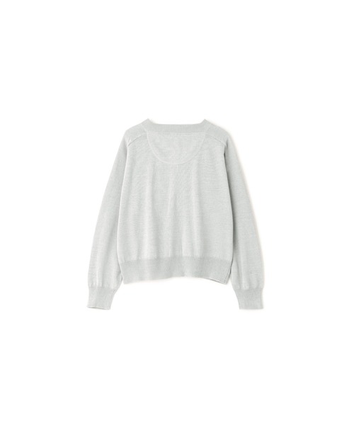 MHL. RECYCLED COTTON (カーディガン) MHL. カーディガン COATED DRY COTTON レディース : ZOZOTOWN