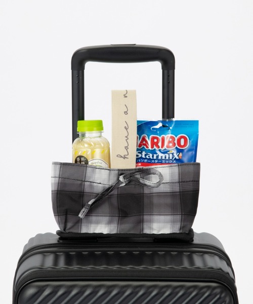 HaNT スーツケース ココント 機内持込 キャスターストッパー フロント