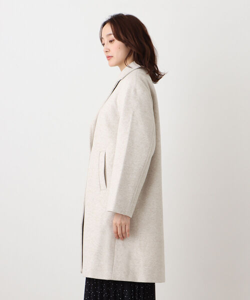 「Afternoon Tea」 チェスターコート MEDIUM アイボリー レディース_画像3