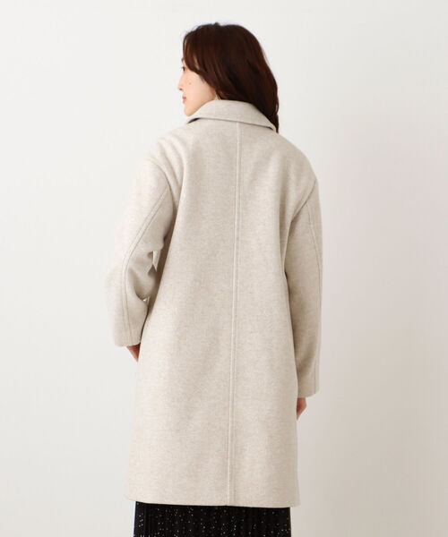 「Afternoon Tea」 チェスターコート MEDIUM アイボリー レディース_画像4