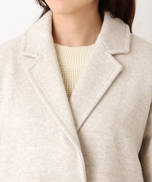 「Afternoon Tea」 チェスターコート MEDIUM アイボリー レディース_画像5