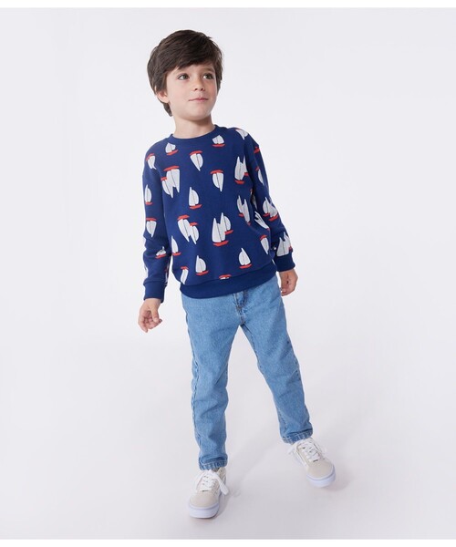 PETIT BATEAU（プチバトー） トレーナー スウェットプルオーバー