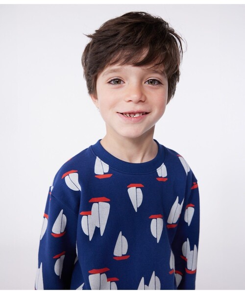 PETIT BATEAU（プチバトー） トレーナー スウェットプルオーバー