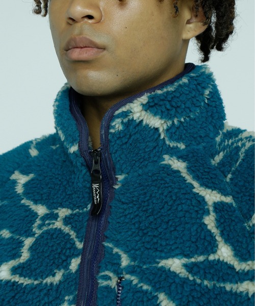 「MANASTASH」 ブルゾン L サンドベージュ メンズ_画像6