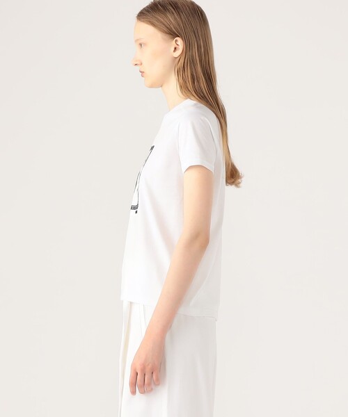 CABaN（キャバン） tシャツ スビンコットン ビンテージフラワーエン