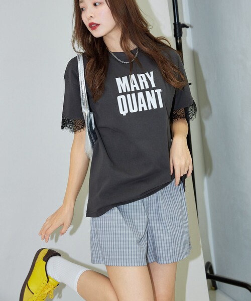 PUBLUX パンツ MARY QUANT × PUBLUX/マリークワント ロゴネーム