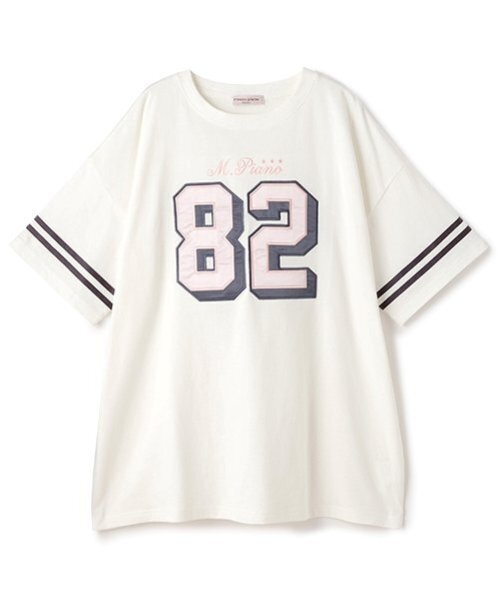 mezzo piano Junior（メゾピアノ ジュニア） tシャツ ナンバリングT