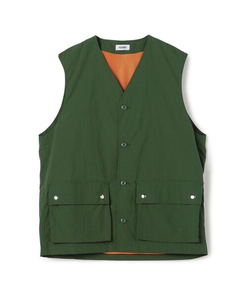 TOMORROWLAND HOME ベスト ジレ KEIMEN NYLON VEST メンズ : ZOZOTOWN 