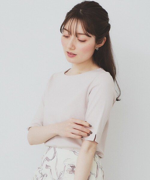 index tシャツ 「7色展開/XS-LLサイズ」ボートネックリブ